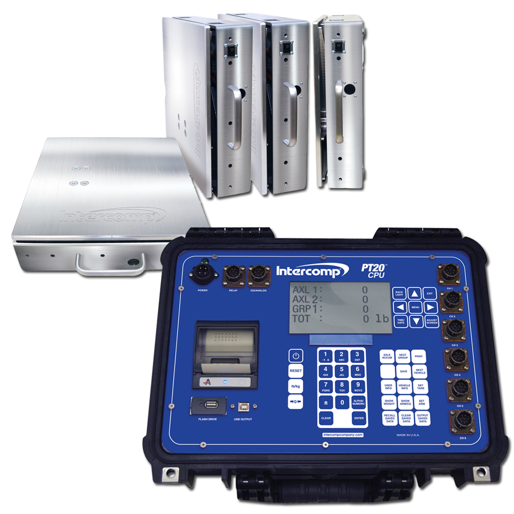 Intercomp Scale Software Racing Intercomp SW Deluxe Portable Vehicle Scales On Carolina Scales Inc.